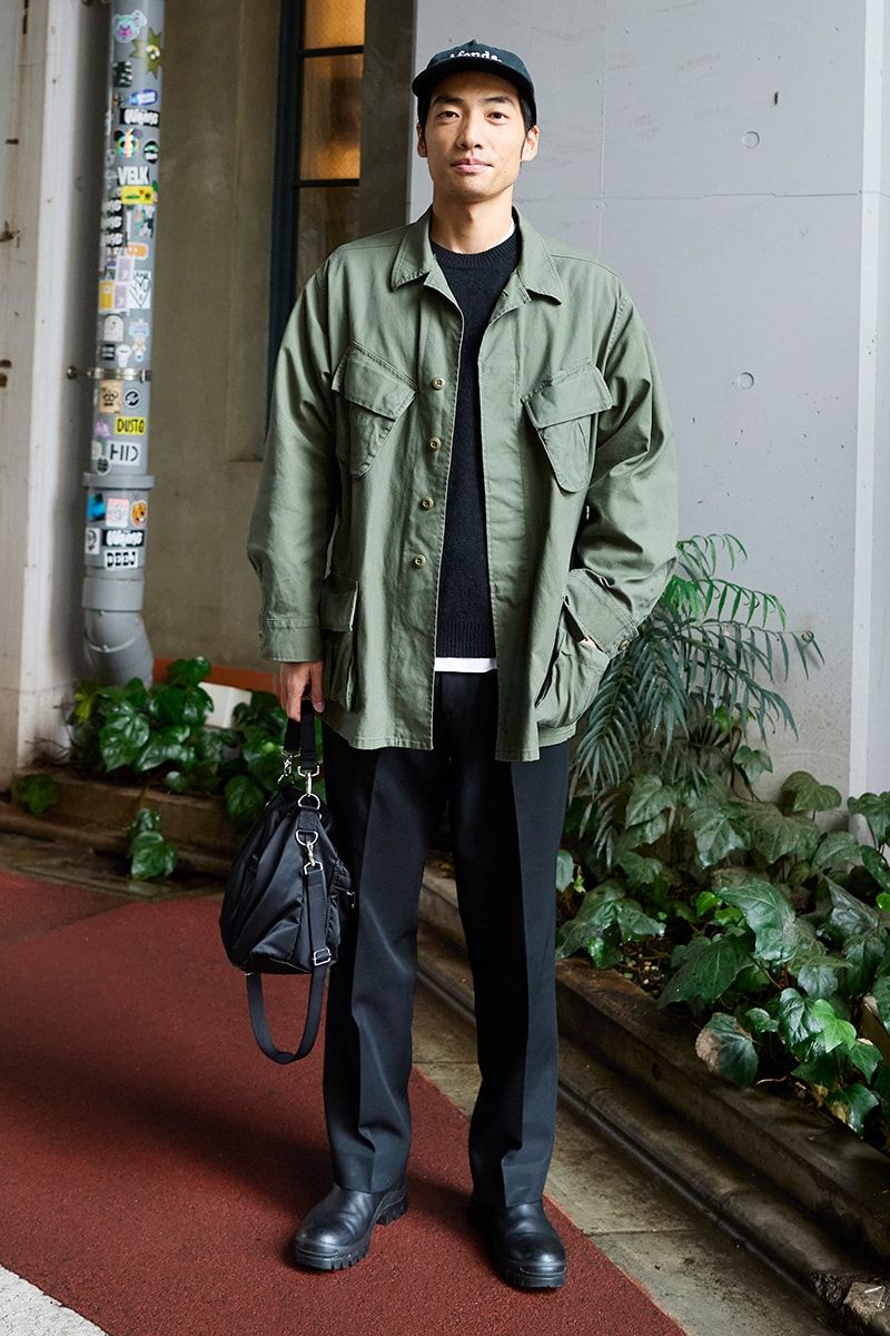 OVYのジャケットコーディネート | 260123-1312-07 津幡康樹