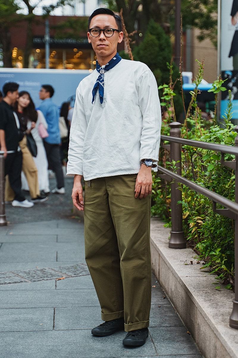 古着のシャツコーディネート | 260123-1316-58 田嶋 凛