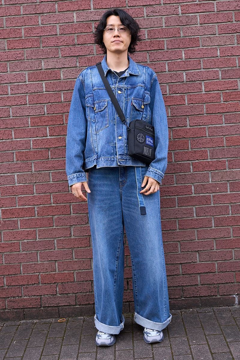 リーバイス×サカイのGジャンコーディネート | 260123-1337-34 佐川拓真