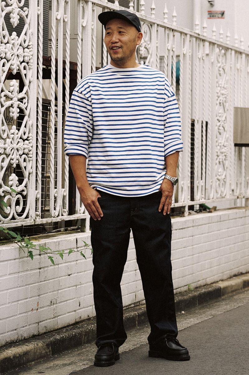 セントジェームスのカットソーコーディネート | 260123-1348-11 佐久間紘明 3枚目の写真