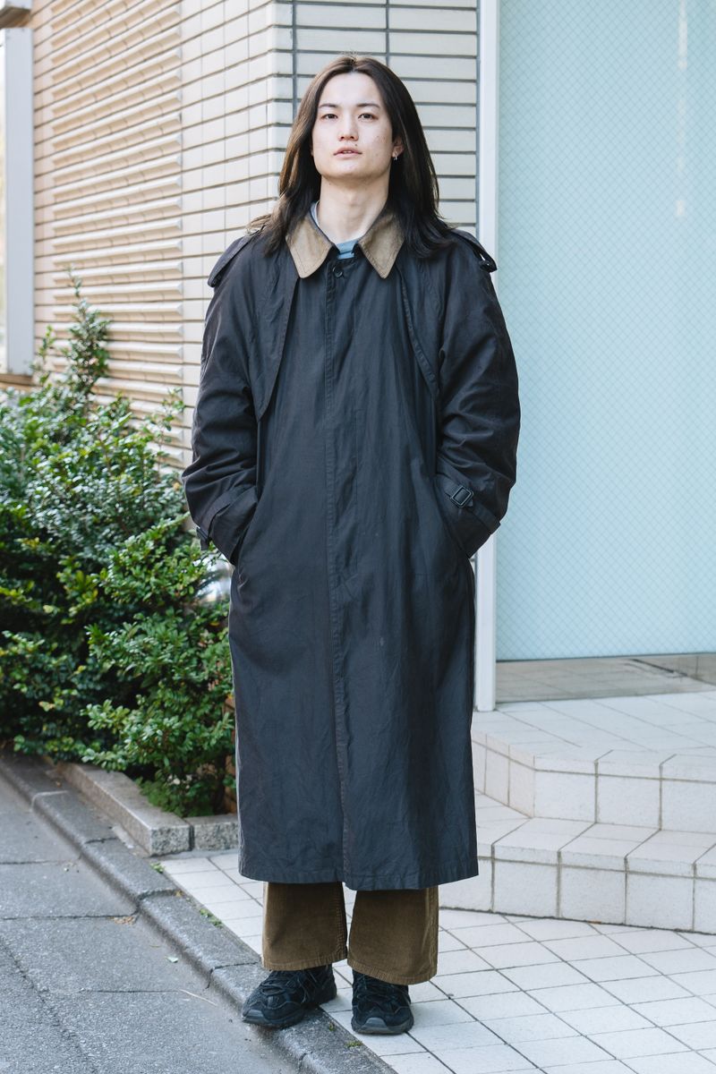 古着のコートコーディネート | 260125-0939-19 森泉果空 2枚目の写真