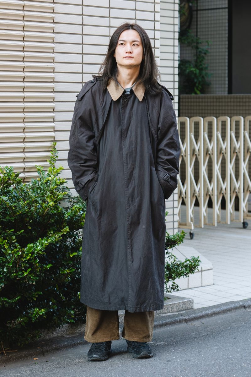 古着のコートコーディネート | 260125-0939-19 森泉果空 3枚目の写真