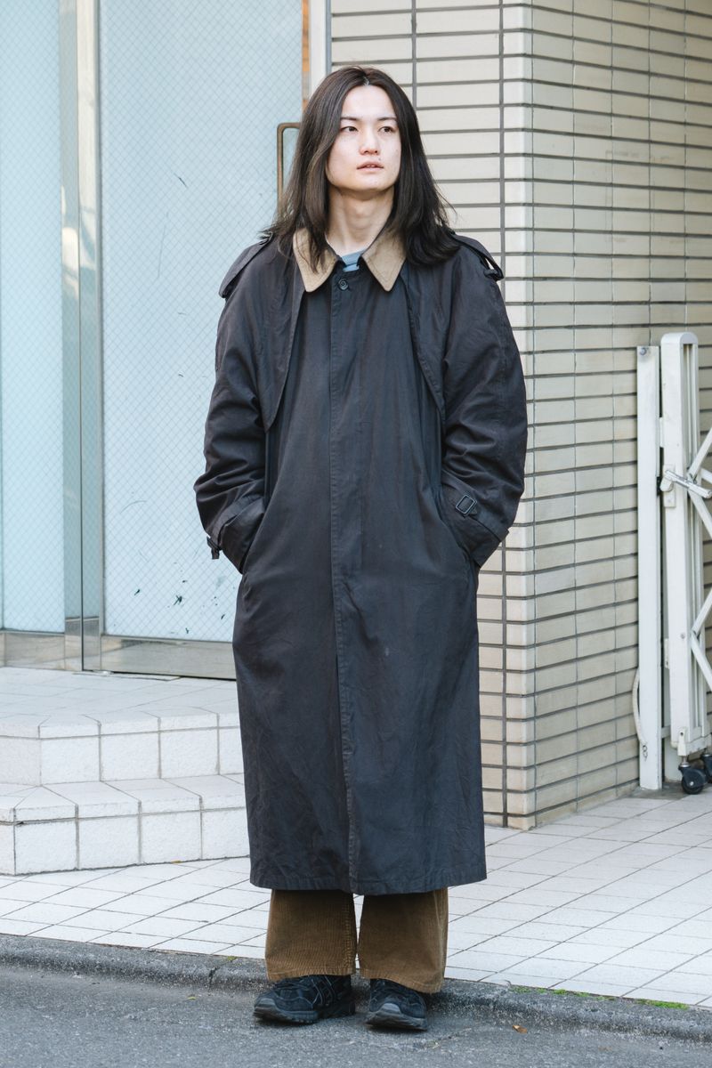 古着のコートコーディネート | 260125-0939-19 森泉果空