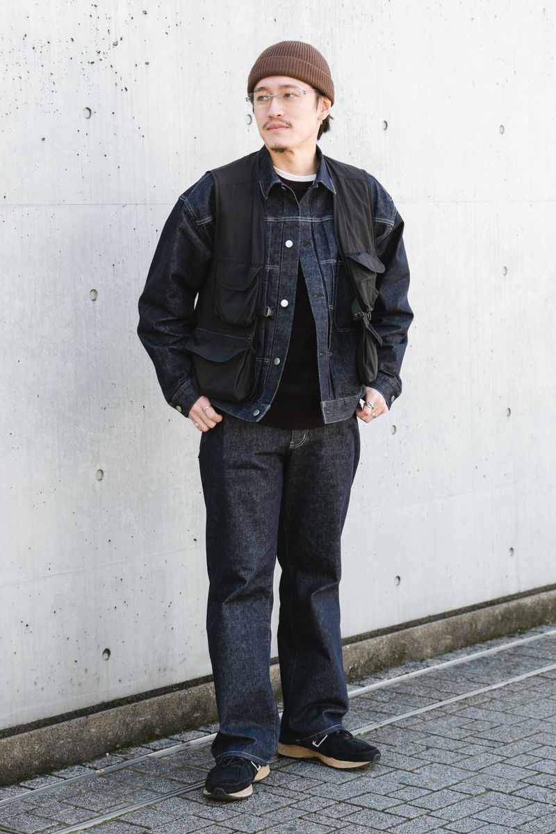 ジュンハシモトのGジャンコーディネート | 260125-0942-27 佐々木亮輔