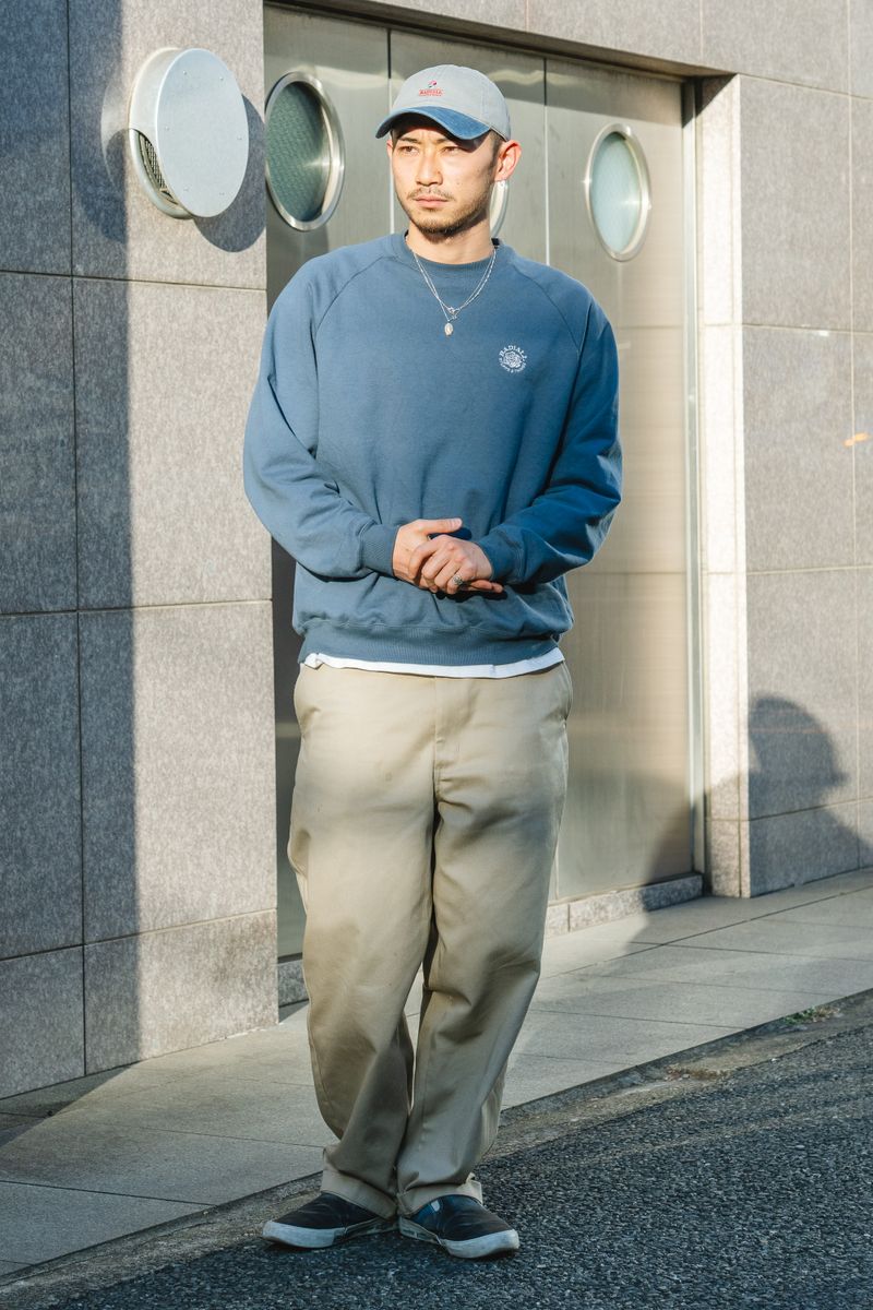 ラディアルのスウェットコーディネート | 260125-1019-37 越川拓哉 2枚目の写真