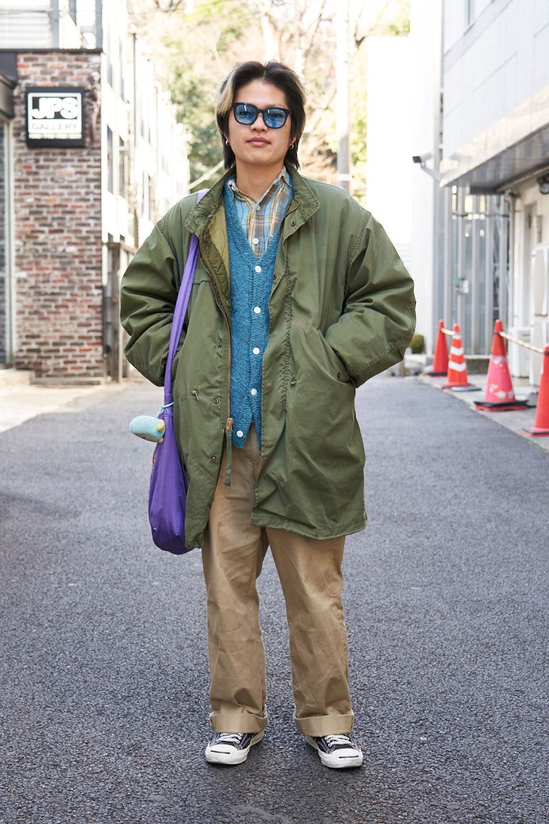 古着のコートコーディネート | 260125-1112-52 大虎高円寺 2枚目の写真