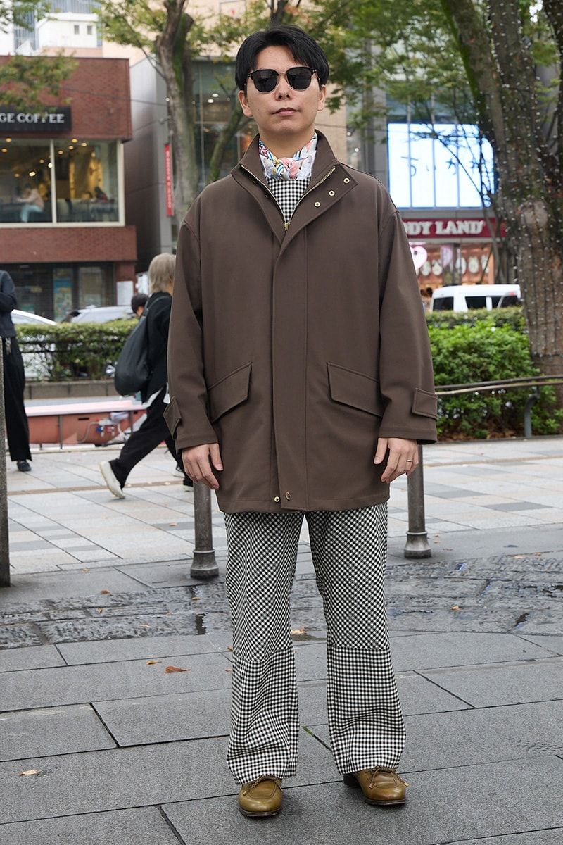 マッキントッシュのジャケットコーディネート | 260126-1723-41 杉本健太