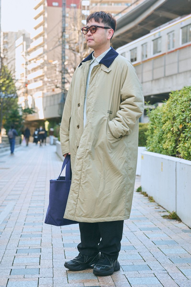 ユニフォームエクスペリメントのコートコーディネート | 260127-0034-27 土屋光永 2枚目の写真