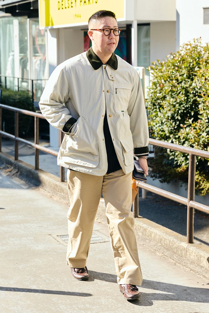 エルエルビーンのジャケットコーディネート | 260127-0118-12 大島諒佑也