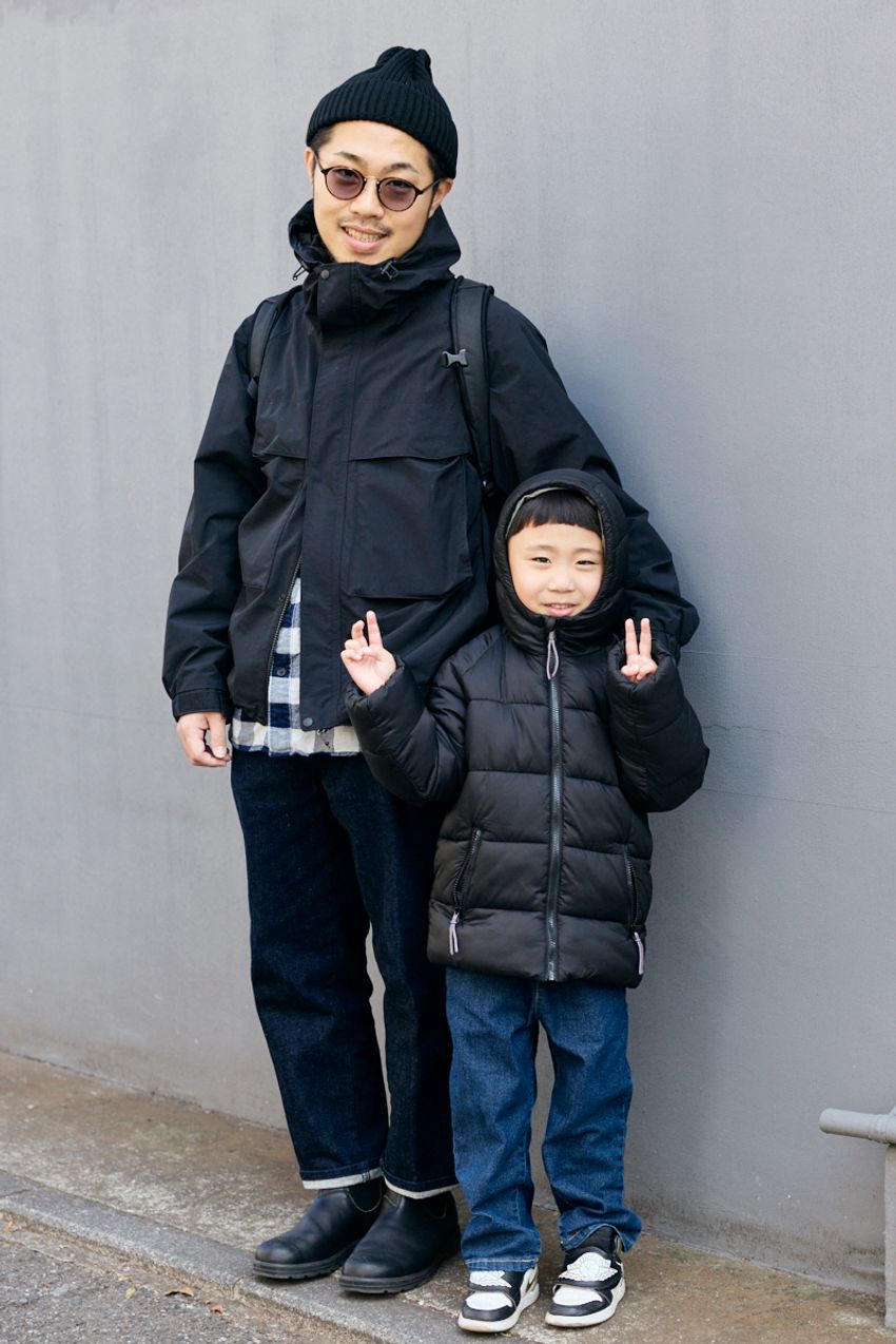 防寒バッチリでセンスも抜群！お洒落な親子の冬コーデを街角パパラッチ - 10枚目の画像