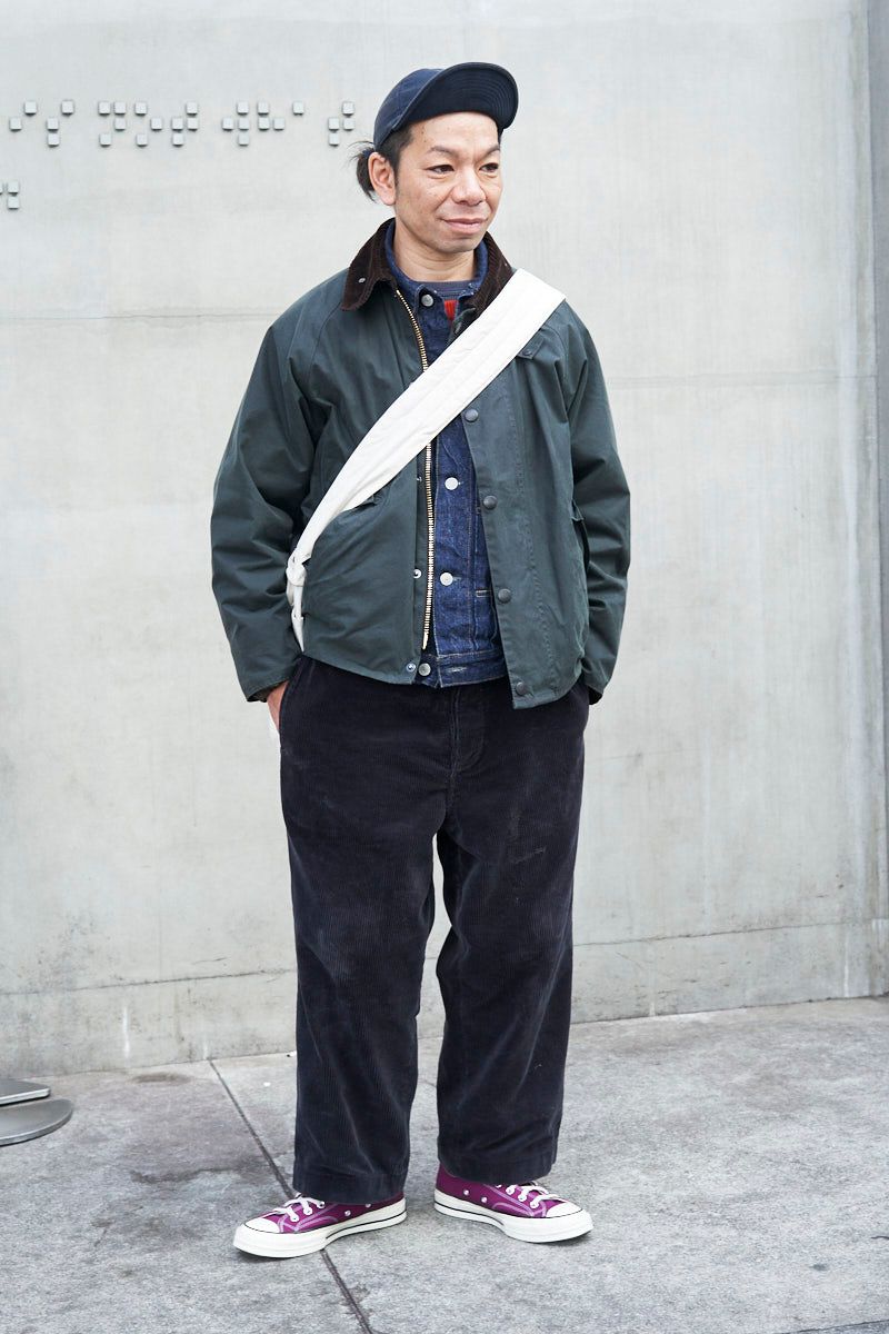 バブアーのジャケットコーディネート | 260127-2247-24 中内 2枚目の写真