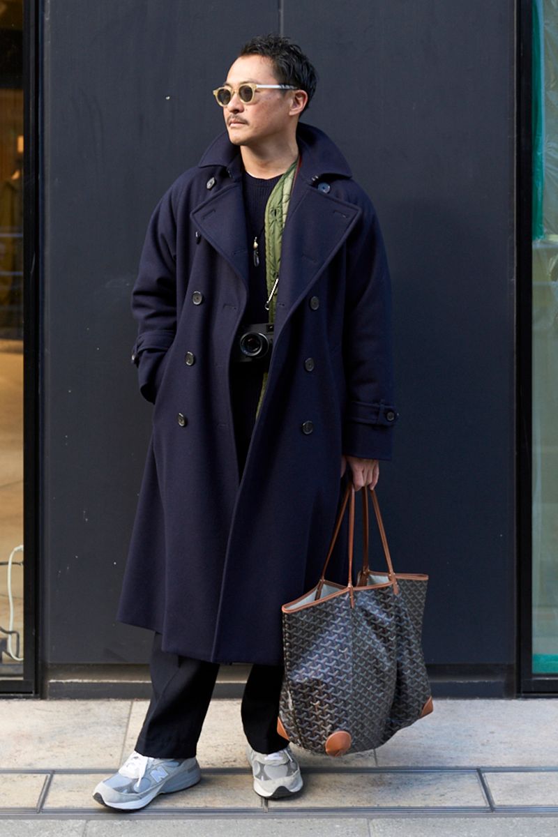 コヒーレンスのコートコーディネート | 260128-0006-38 大坂薫平 2枚目の写真