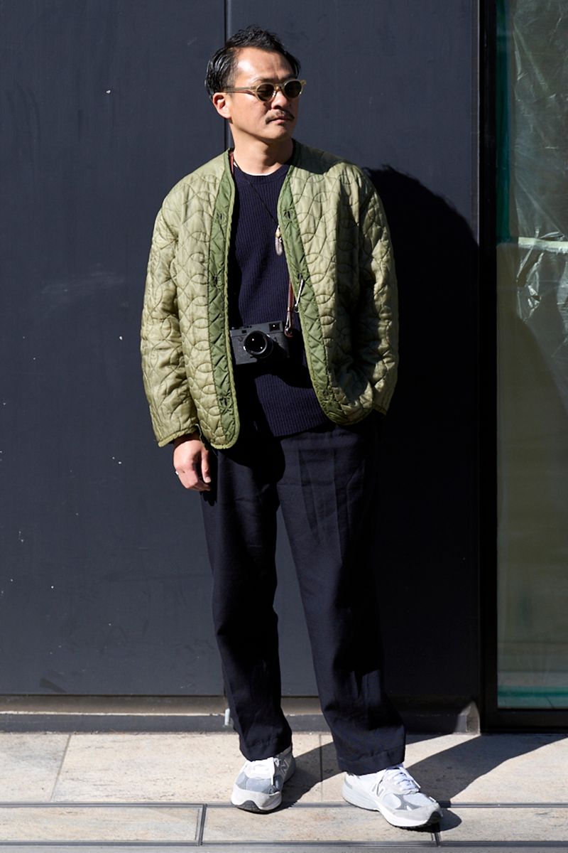 コヒーレンスのコートコーディネート | 260128-0006-38 大坂薫平 4枚目の写真
