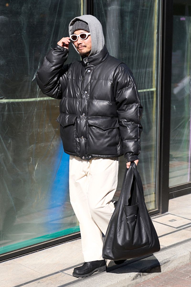 ダイワピア39のダウンジャケットコーディネート | 260129-2110-12 北島豪士