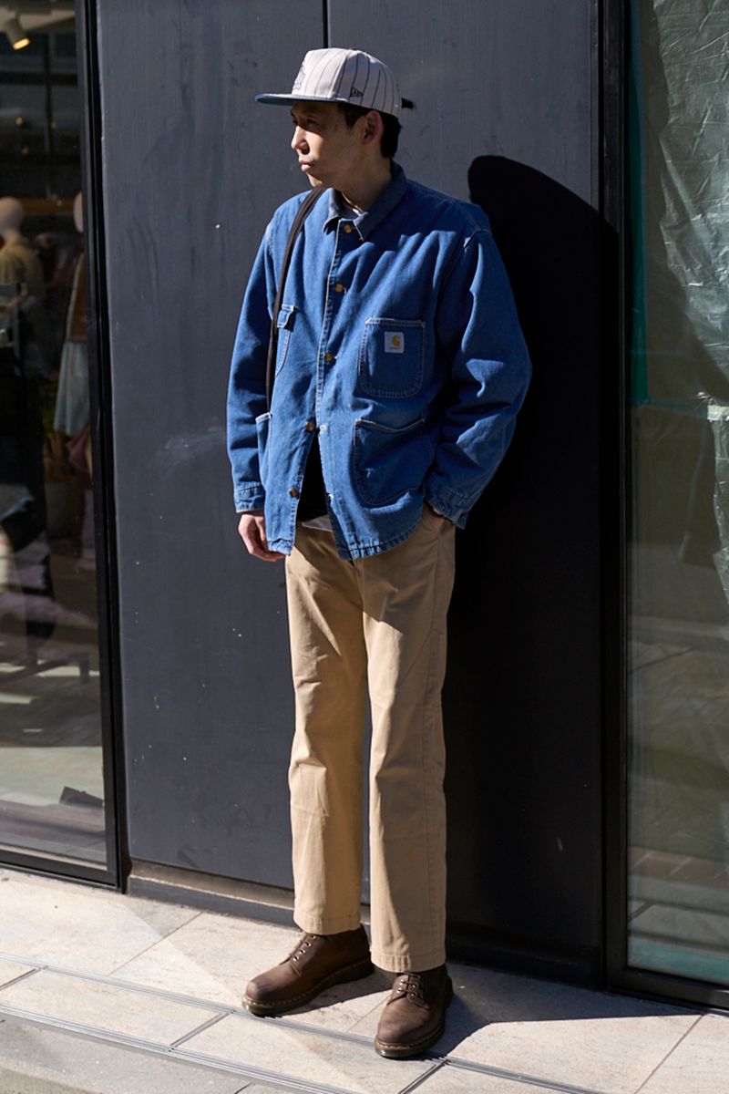 カーハートのジャケットコーディネート | 260129-2147-08 石井貴之