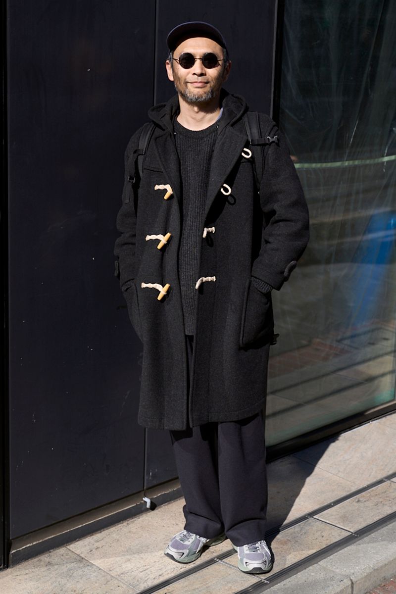 グローバーオールのコートコーディネート | 260129-2159-57 丹羽正幸 3枚目の写真