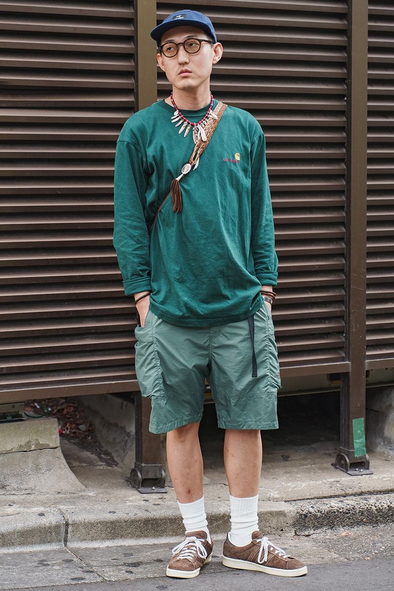 カーハートのカットソーコーディネート | 260128-1732-44 劉 イン