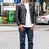 ジャーナルスタンダードのライダーズジャケットコーディネート | 260128-1751-44 平野 卓