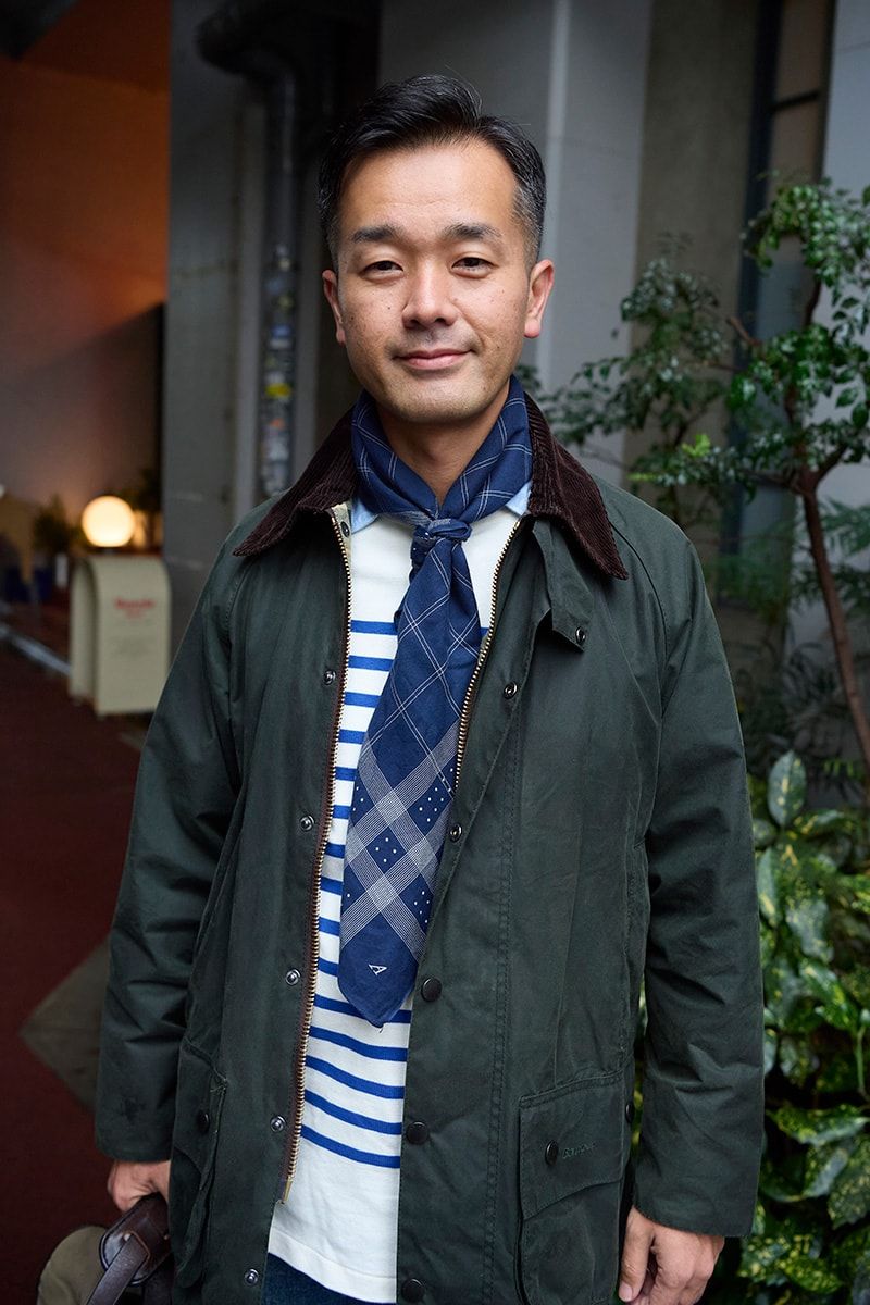バブアーのジャケットコーディネート | 260128-1804-45 谷山徳太郎 8枚目の写真