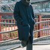 コムデギャルソンオムのコートコーディネート | 260130-0120-53 青木駿也
