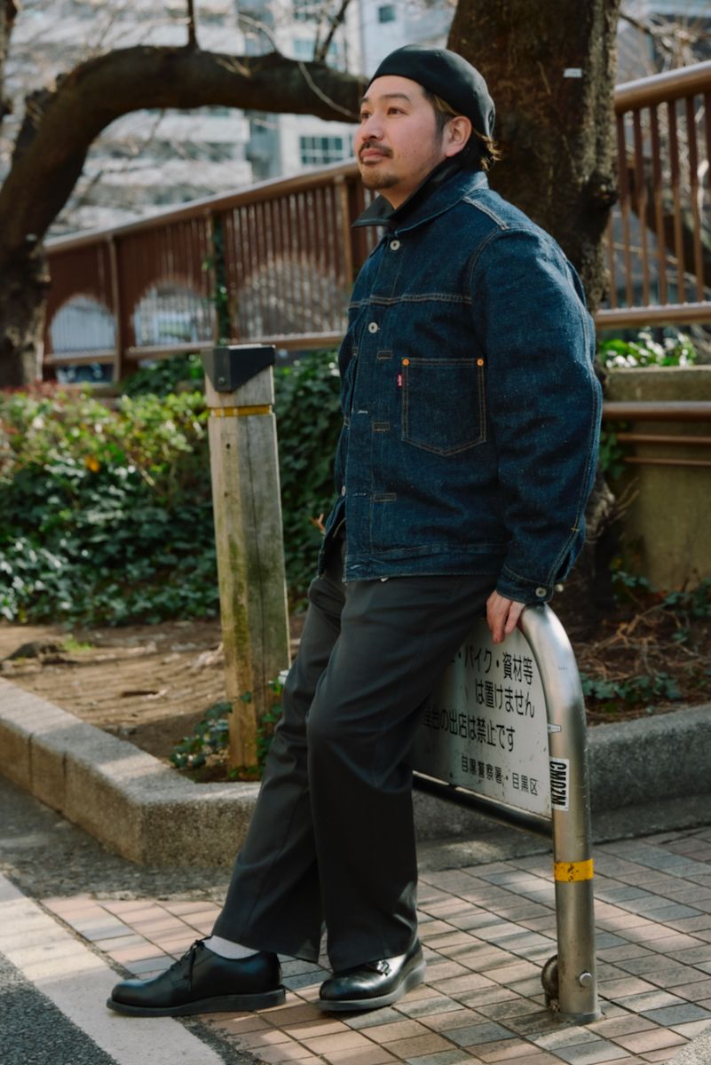 リーバイスのGジャンコーディネート | 260130-0137-53 金城光正