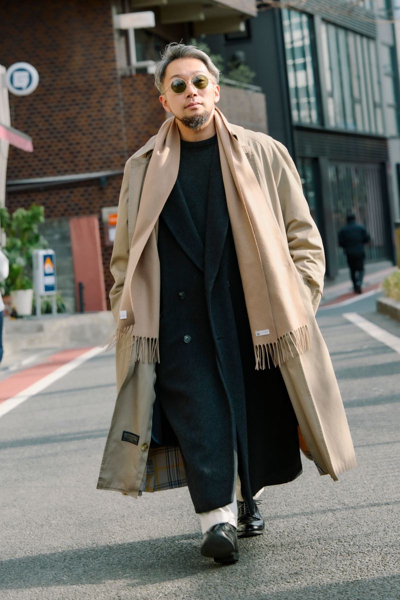 ブルックスブラザーズのコートコーディネート | 260130-0148-10 木村祐介 3枚目の写真