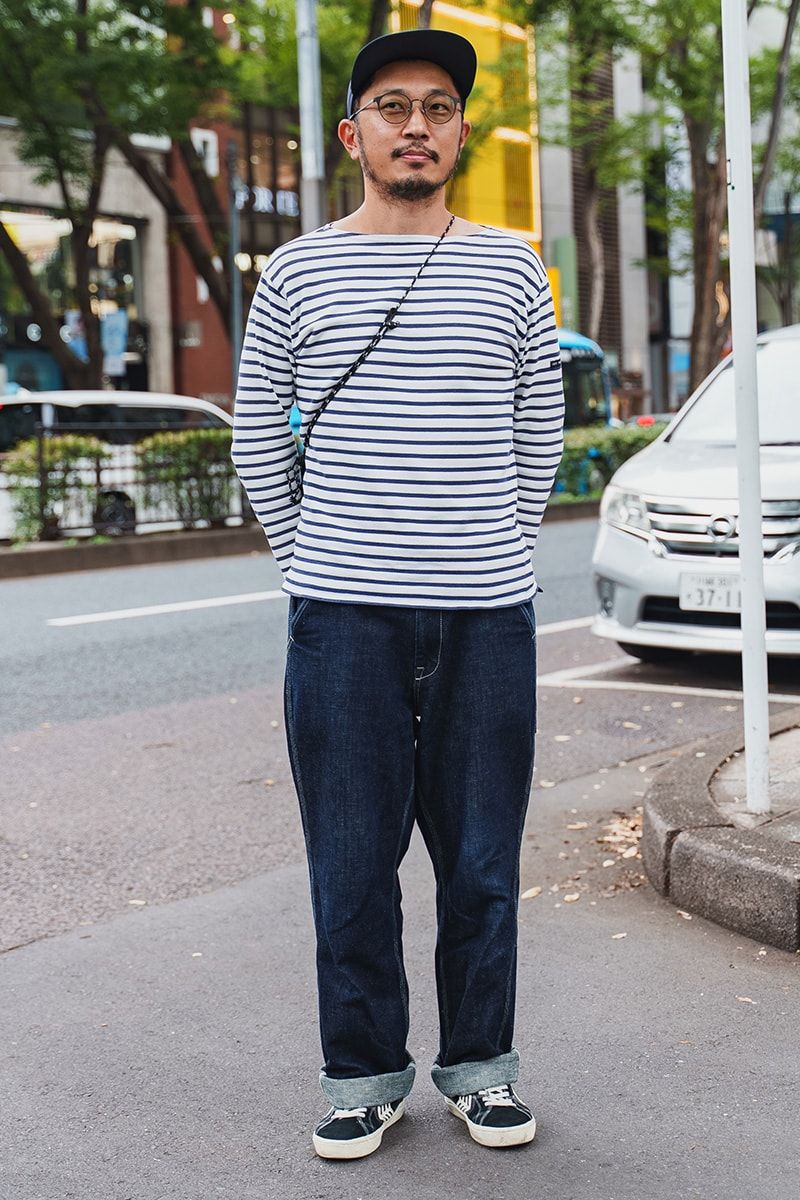 セントジェームスのカットソーコーディネート | 260130-1658-56 大川雄大