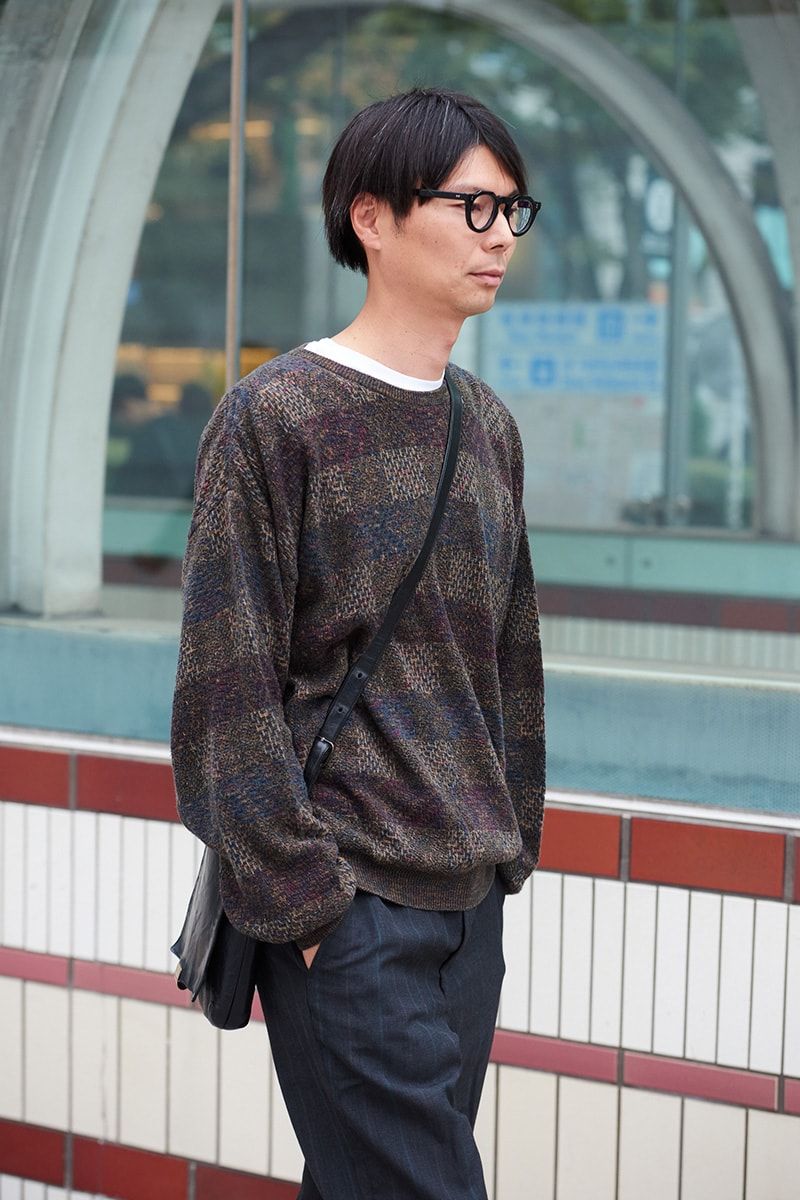 古着のニットコーディネート | 260130-1705-03 近岡大介 2枚目の写真