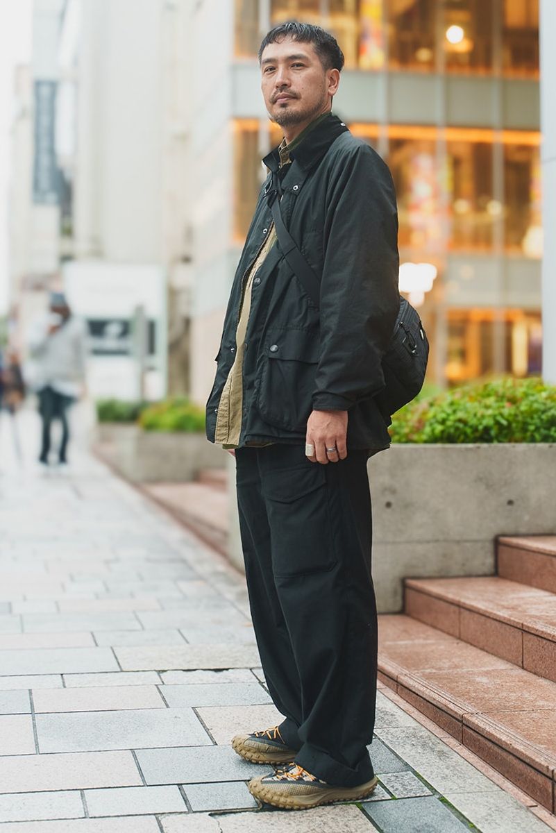 バブアーのジャケットコーディネート | 260130-1711-05 山本直史 4枚目の写真