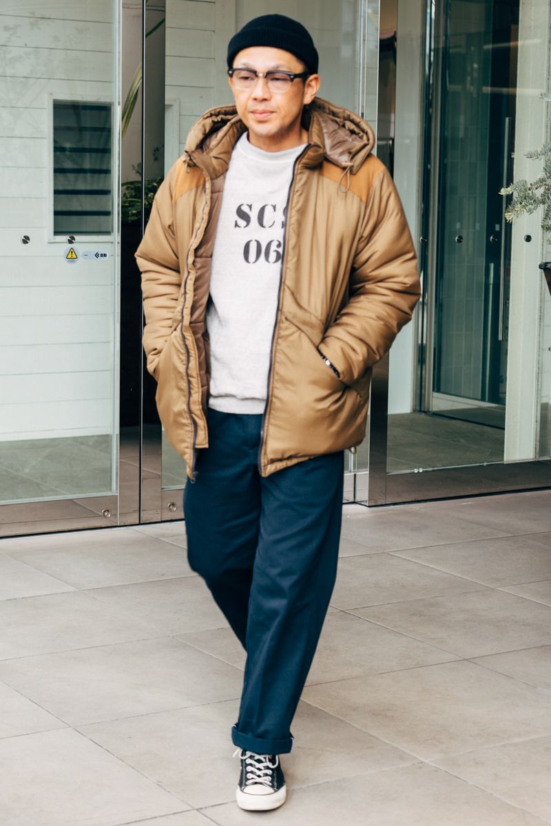 リアルマッコイズのダウンジャケットコーディネート | 260202-1037-21 岩谷哲平 3枚目の写真