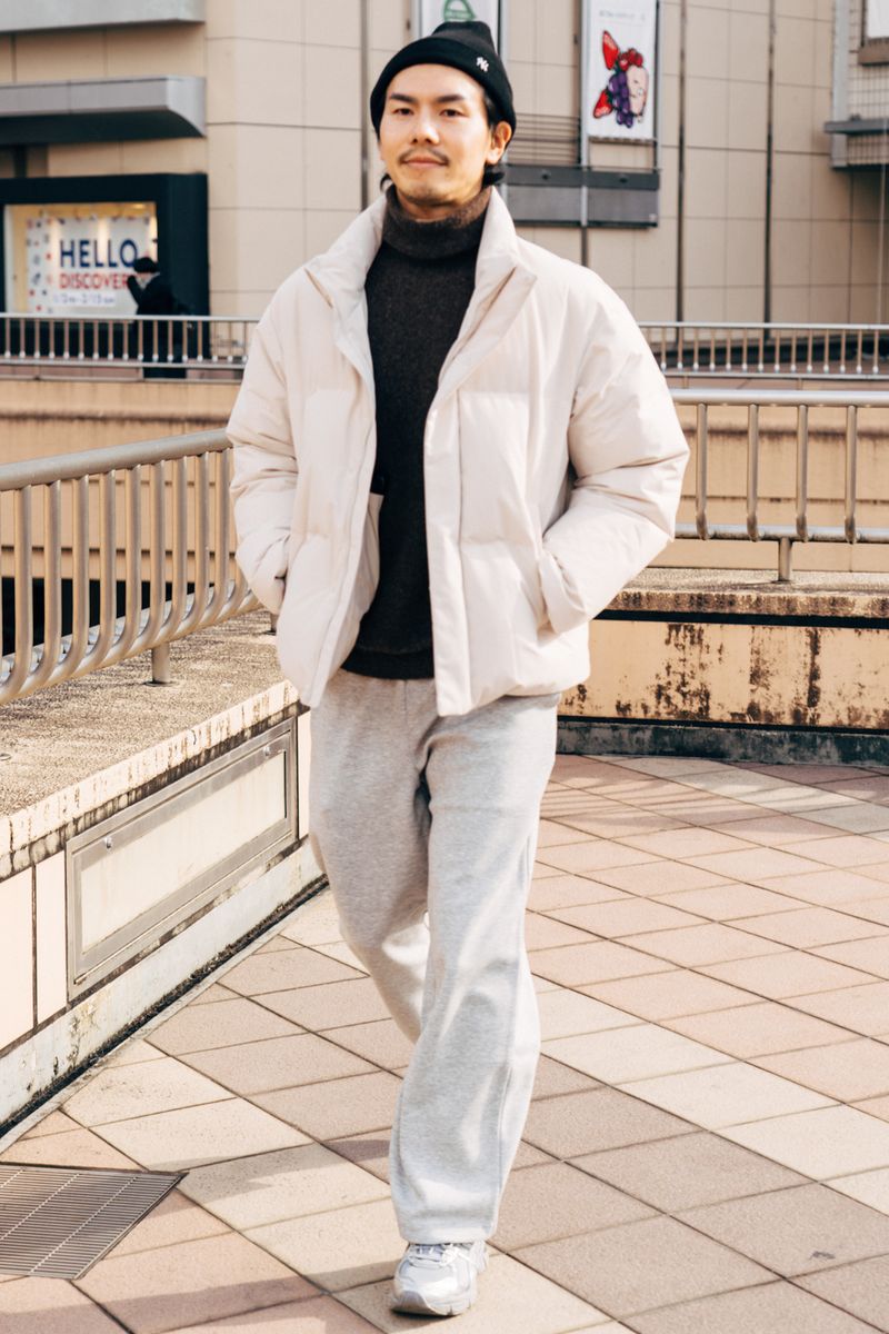 ユニクロのダウンジャケットコーディネート | 260202-1055-27 鈴木孝信 3枚目の写真