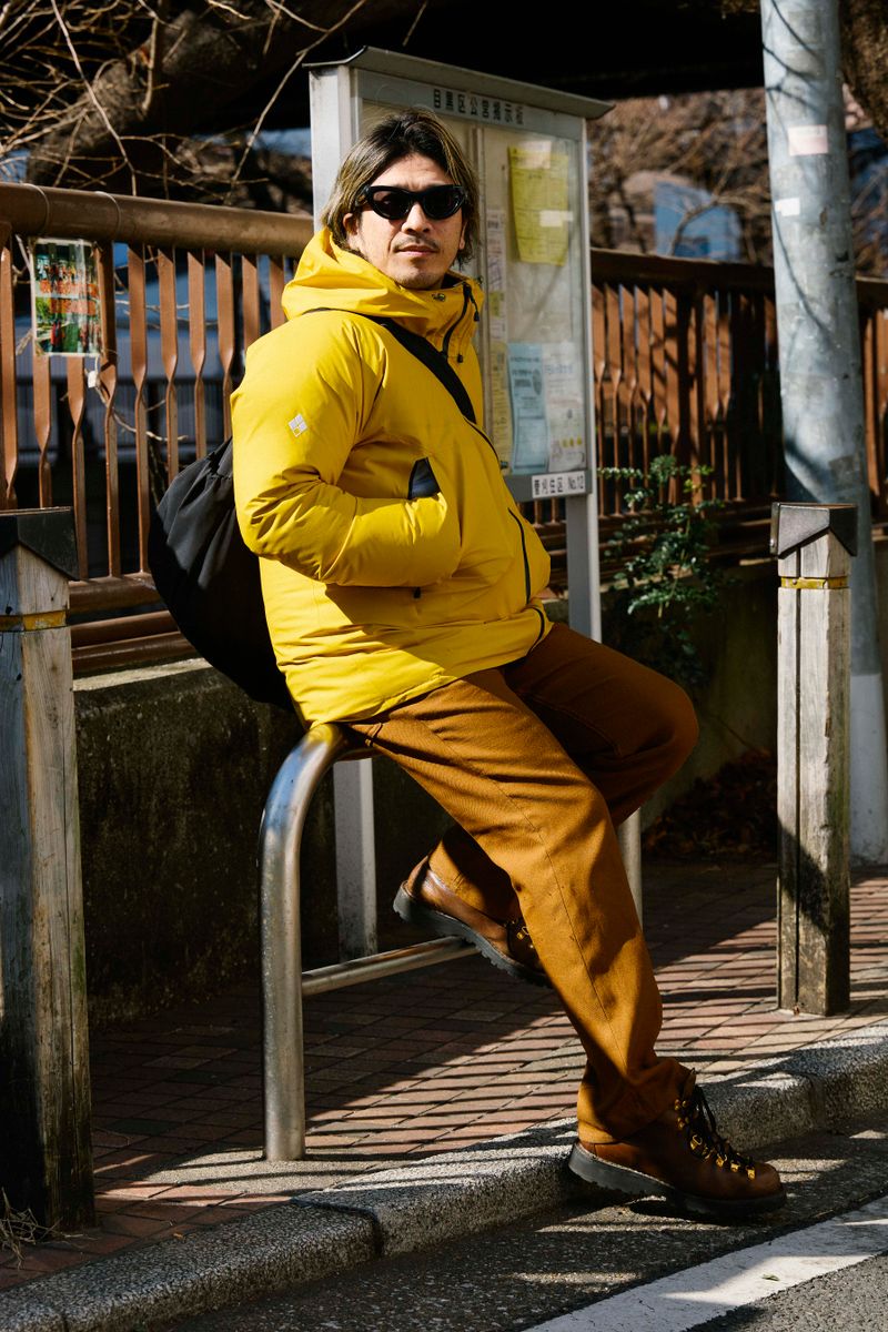 モンベルのダウンジャケットコーディネート | 260205-0039-35 古河慎太郎 2枚目の写真