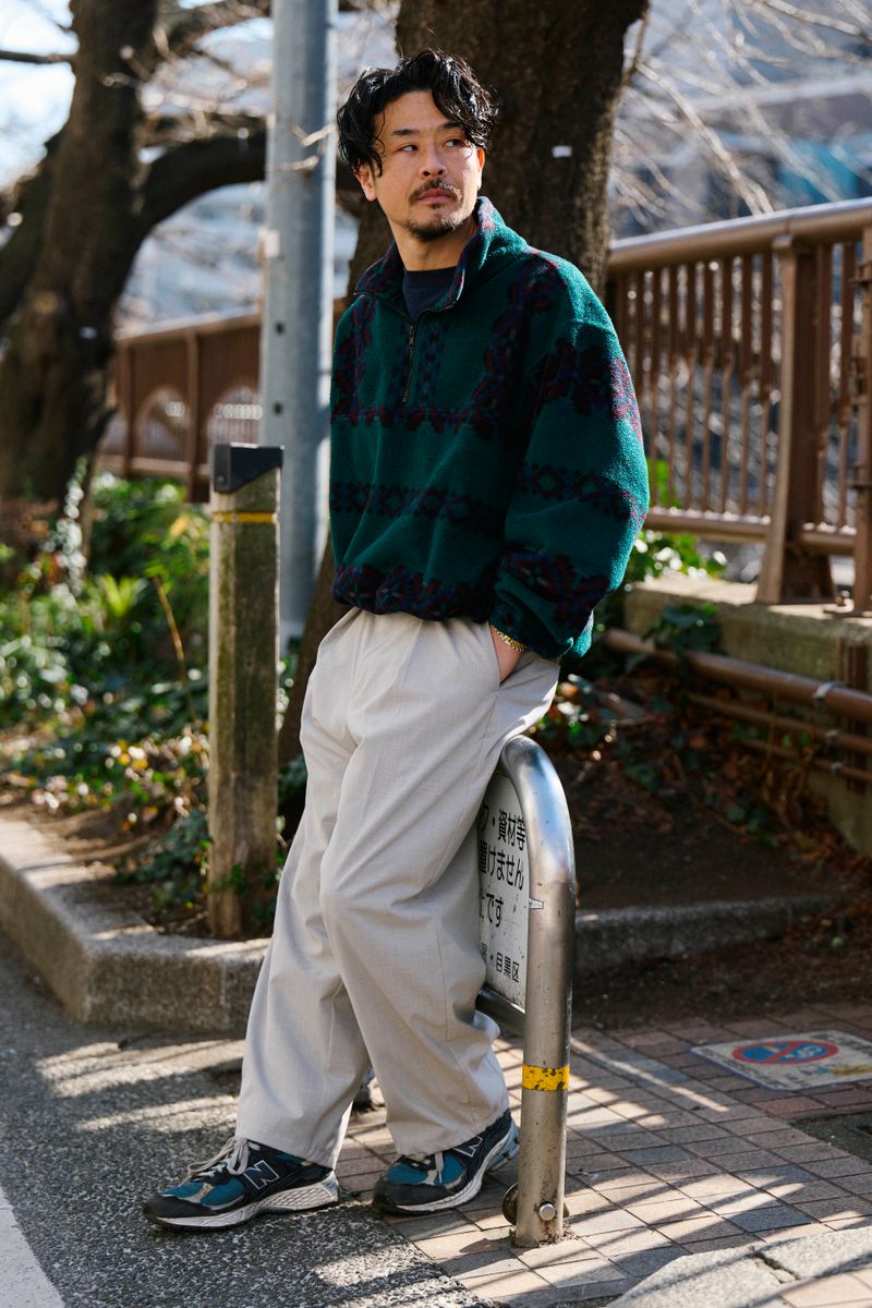 古着のフリースコーディネート | 260205-0102-56 しゅん 2枚目の写真