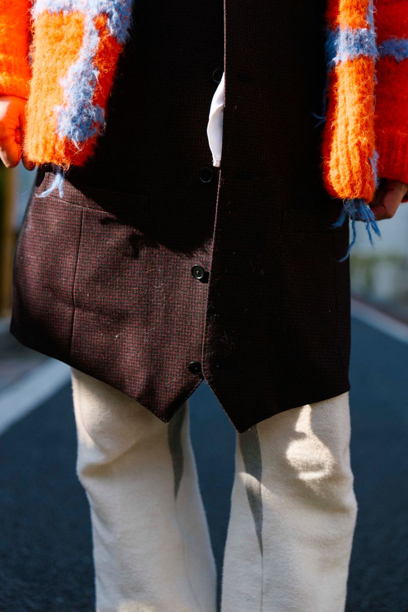 ワイルドアニマルズのカーディガンコーディネート | 260205-0136-08 平井名王企 8枚目の写真