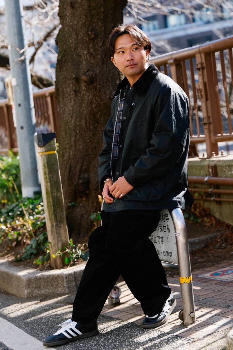 バブアーのジャケットコーディネート | 260209-2302-59 今野 匠 3枚目の写真