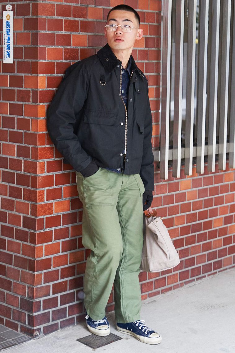 ジャケット＝バブアー