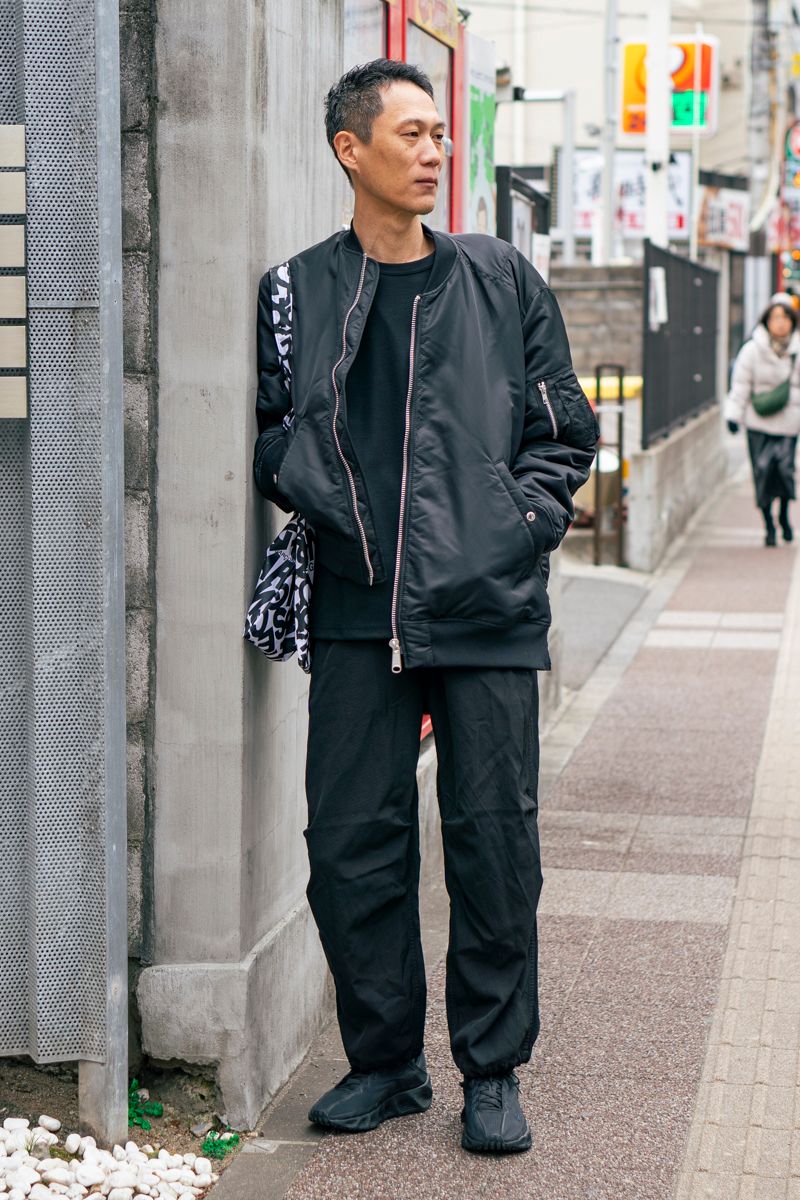 ブラックコムデギャルソンのジャケットコーディネート | 260215-0602-36 オカザキ 2枚目の写真