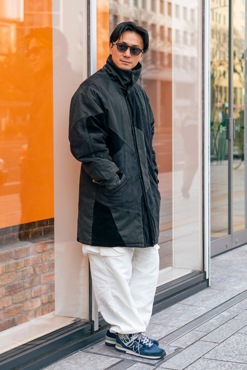 エンリココベリのコートコーディネート | 260215-0621-11 長嶋亮磨