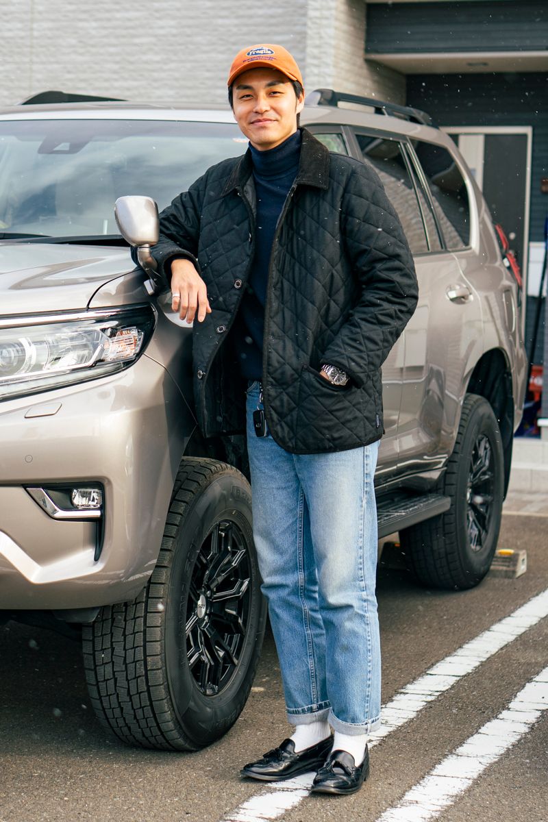 トラディショナルウェザーウェアのジャケットコーディネート | 260215-0624-35 大藪雄磨 2枚目の写真