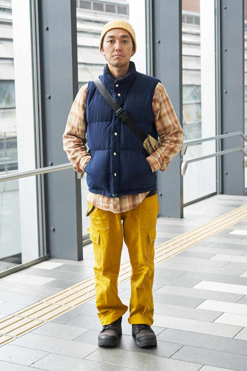 春になっても活躍する「ダウンベスト」。気温調整もレイヤードも極めた5名をパパラッチ！ - 5枚目の画像