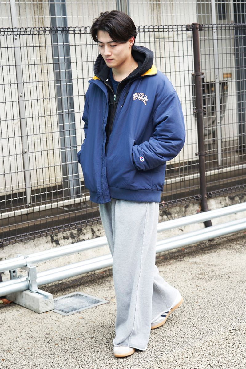 チャンピオンのジャケットコーディネート | 260215-0714-36 RYOMA