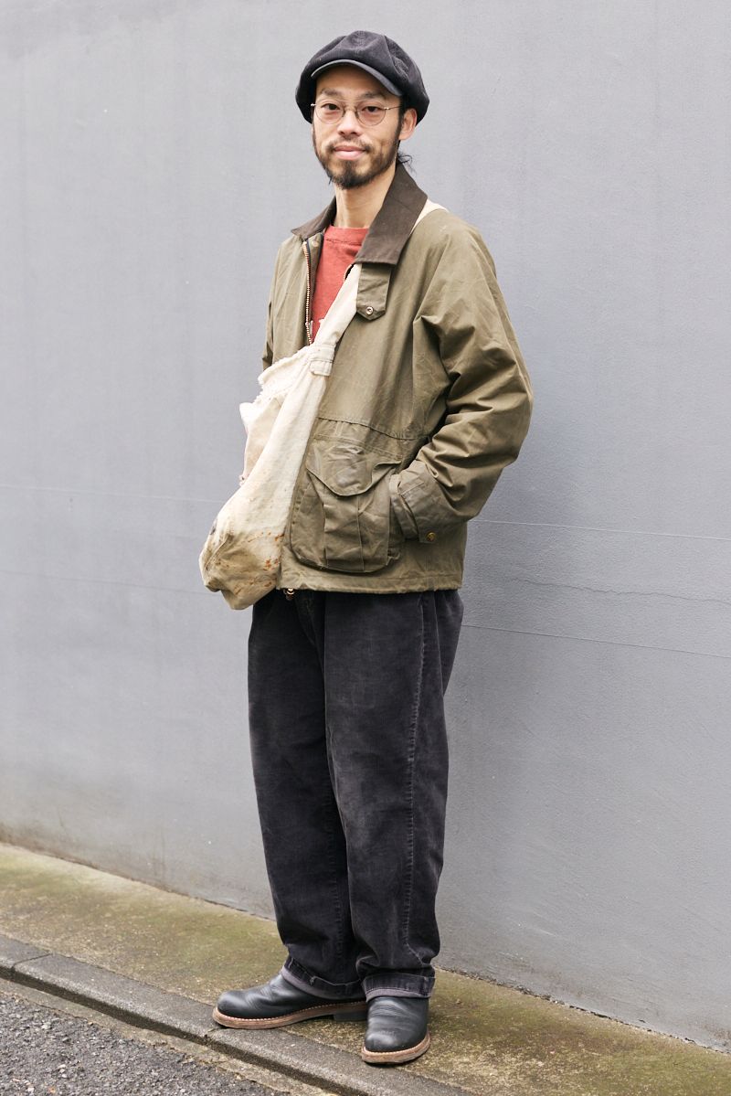 ジャケット フィルソン  スウェット 古着  デニム ポロラルフローレン  シューズ ローリングダブトリオ  帽子 ダッパーズ  眼鏡 アイヴァン  バッグ 古着