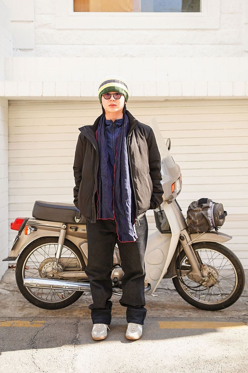 モンクレールのジャケットコーディネート | 260218-1709-55 パク・ジュナ 2枚目の写真