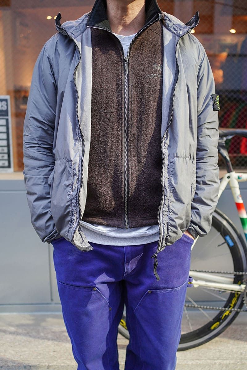 ストーンアイランドのジャケット/アウターコーディネート | 260218-1739-16 ハ・ジュニ 7枚目の写真