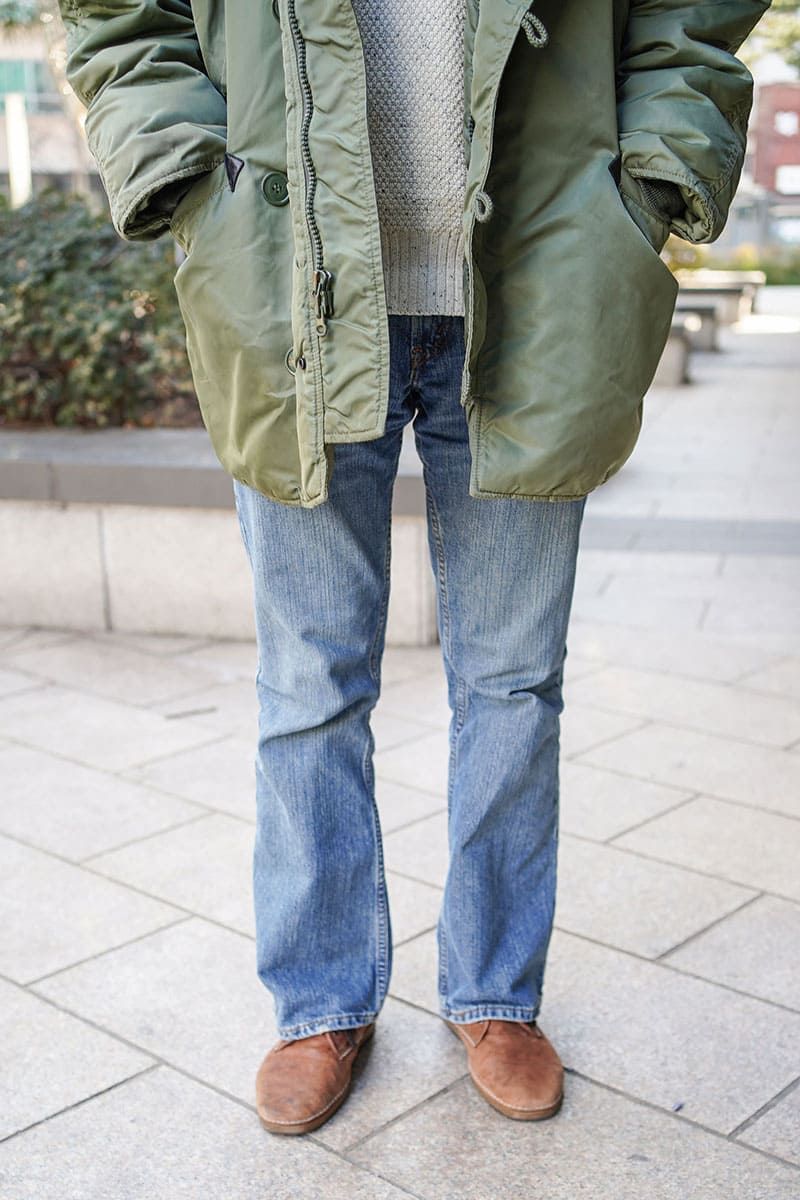 アルファインダストリーズのアウターコーディネート | 260218-1821-54 パク・ヒノ 9枚目の写真