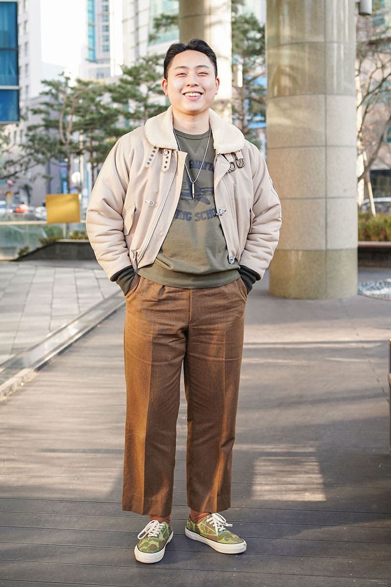 ヴィンテージ のパンツコーディネート | 260218-1853-43 オ・チャンソク