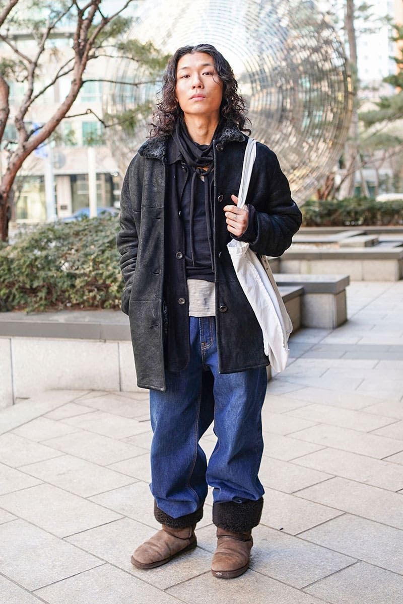 ヴィンテージ のコートコーディネート | 260218-1917-56 リュ・ジホ