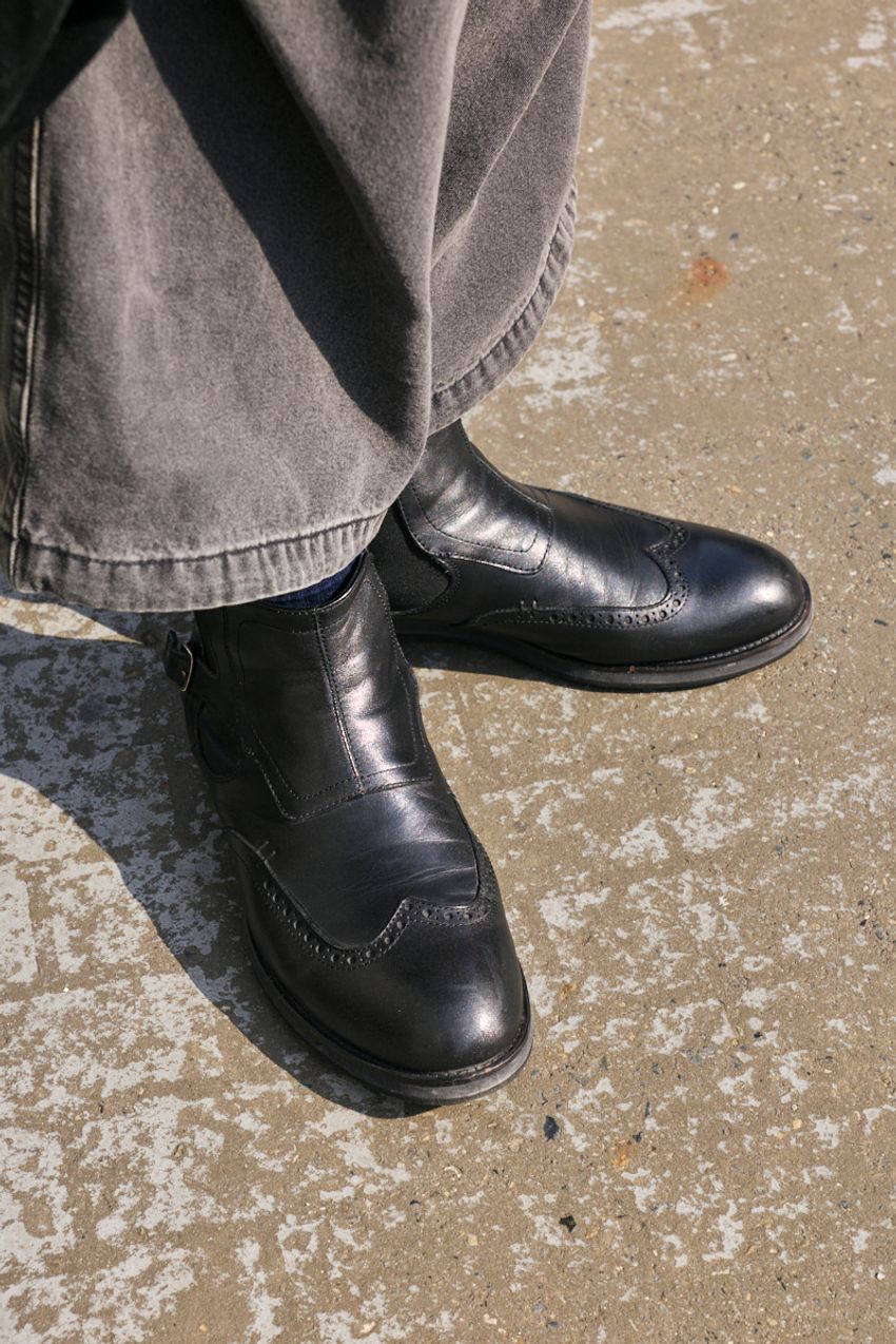 きれいめからミリタリーまで、“ロングコート”の着こなし方法は街の大人から学べ！ - 5枚目の画像