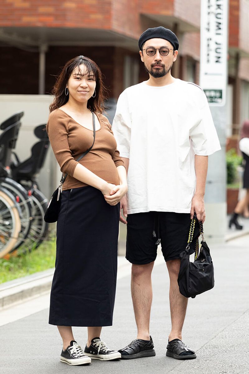 シンプルだけで終わらせない、帽子と半スケサングラスのアクセント 髙山茂樹