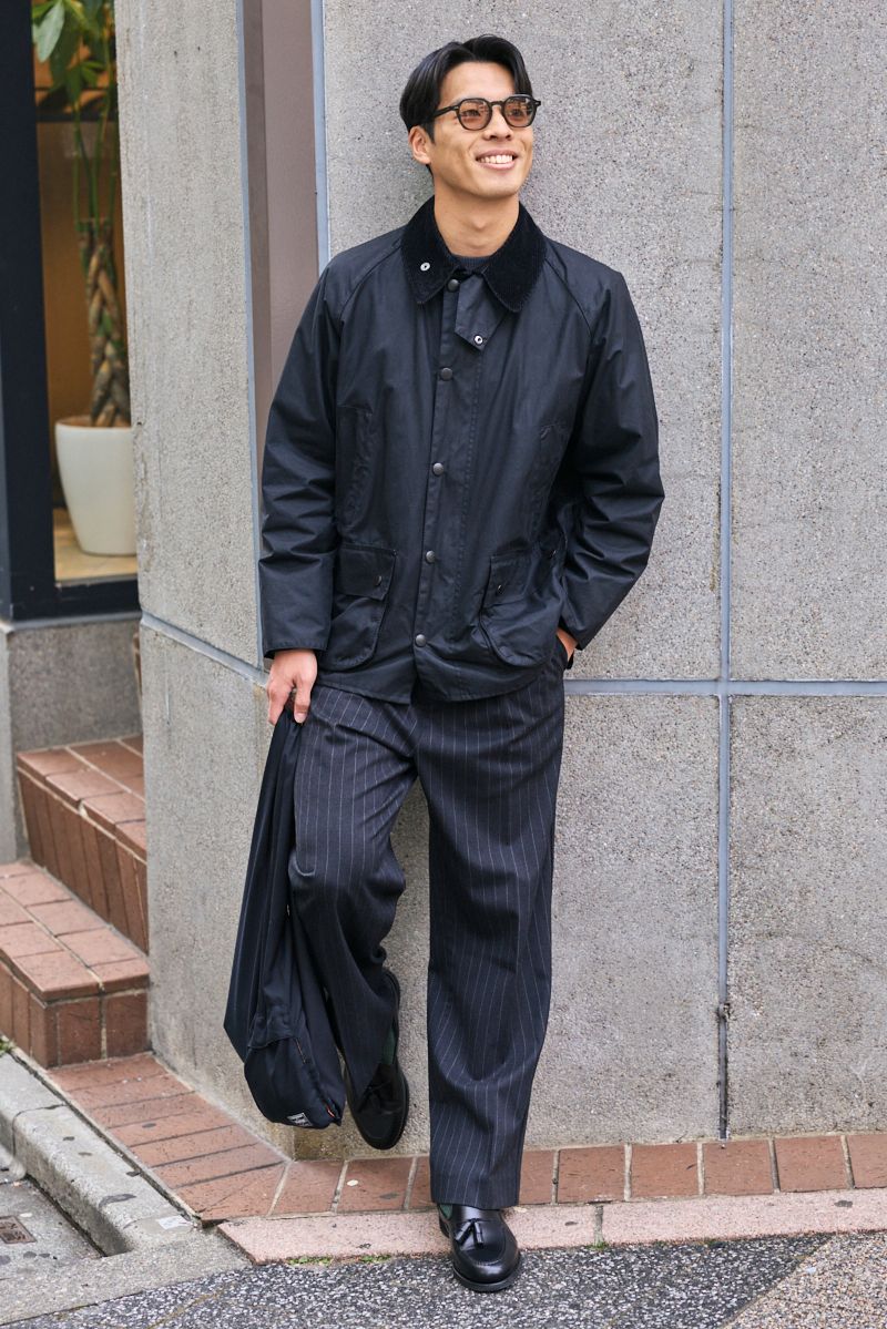 ジャケット＝バブアー